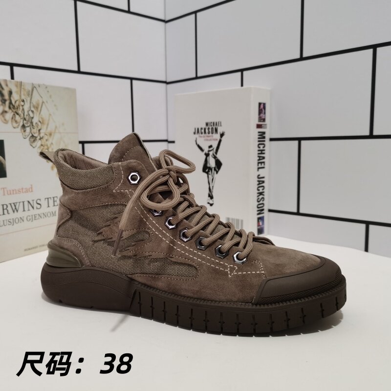 外贸真皮断码男鞋马丁靴特价清仓