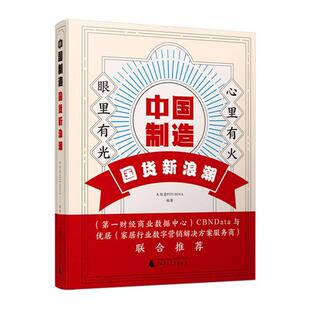 中国制造:国货新浪潮:心里有火 眼里有光9787559832108 大创意广西师范大学出版社管理民族品牌发展中国书籍
