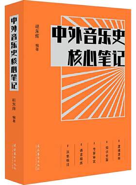 中外音乐史核心笔记 音乐理论 中国音乐史西方音乐史 文化艺术出版社音乐史文献资料 考研考博音乐专业参考考试复习工具书教材书籍