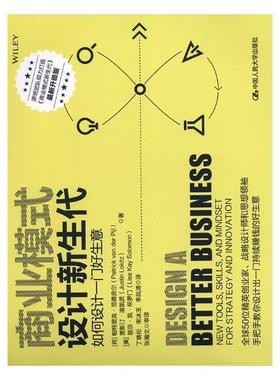 商业模式设计新生代:如何设计一门好生意:new tools, skills, and mindset for strateg帕特里克·范德皮尔 商业模式研究管理书籍