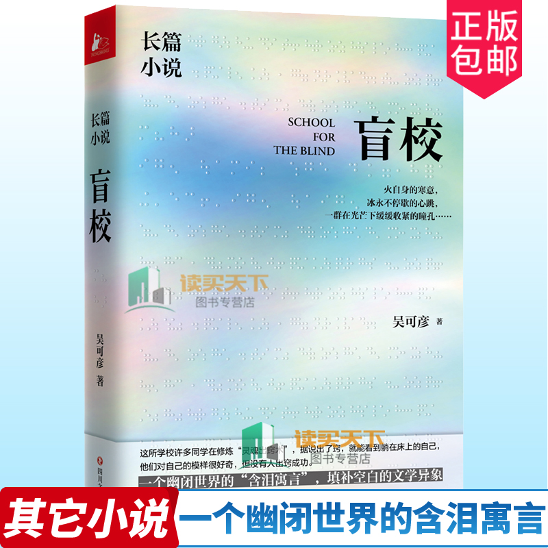 盲校 一个幽闭世界的真情挑动的人性拷问填补文学空白的异质书写罕见题材全网热捧的年度IP获第3届福建省中长篇小说奖 正版包邮