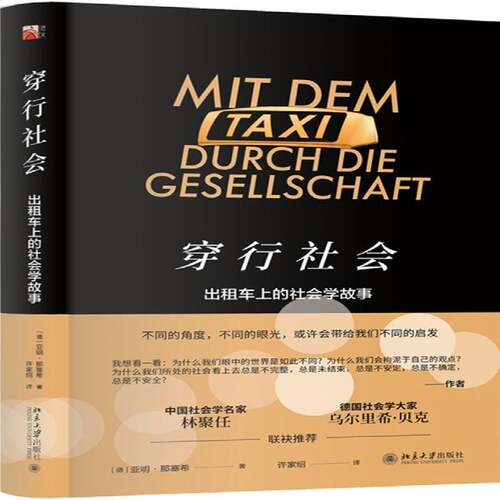 穿行社会:出租车上的社会学故事:Taxi Durch Die Gesellschaft Sozi9787301300329 亚明·那塞希北京大学出版社生活休闲社会学书籍