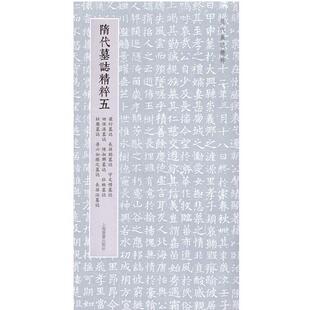 隋代墓志精粹(五)上海书画出版社  艺术书籍