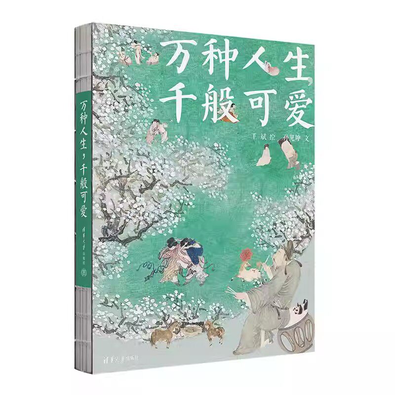 万种人生千般可爱画册一本情绪满满的松弛之书生活的多样面貌独特情绪与故事自己的记录日常美好的灵感 清华大学出版社