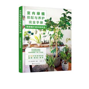 建筑书籍 从业者室 室内绿植搭配与养护手册：用绿植打造花园家居安元 祥恵家庭园艺爱好者花艺软装