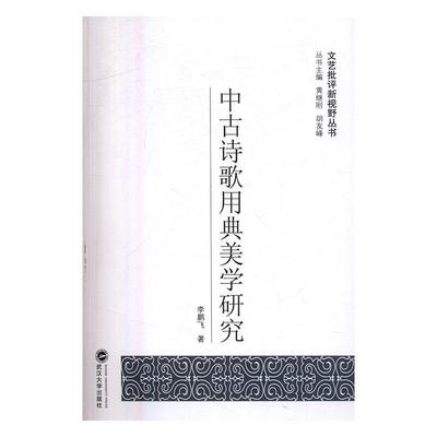 中古诗歌用典美学研究飞 古典诗歌诗歌美学研究中国文学书籍