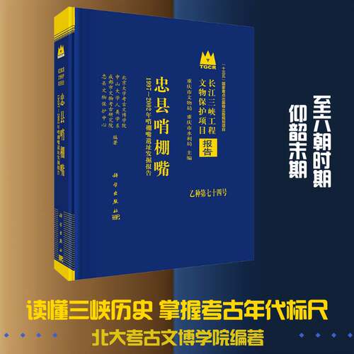 忠县哨棚嘴:1997-2002年哨棚嘴遗址发掘报告:1997-2002 excavation repo9787030837417 北京大学考古文博学院科学出版社图书 书籍