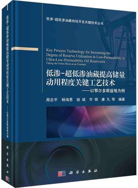 低渗-超低渗油藏提高储量动用程度关键工艺技术:以鄂尔多斯盆地为例:t the Ordos Basin as an example周志等  工业技术书籍