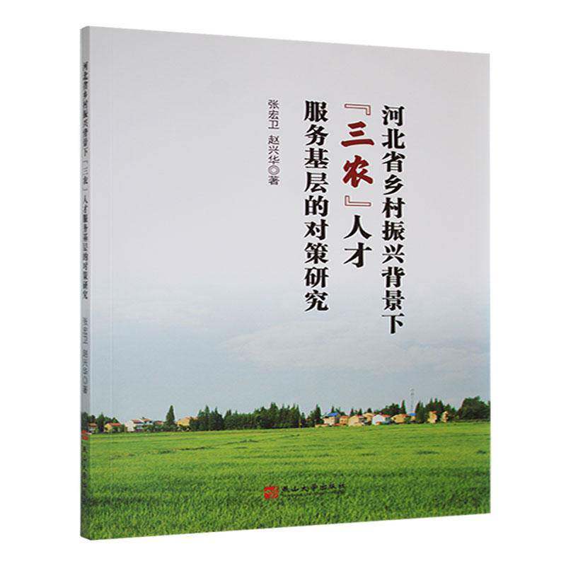 河北省乡村振兴背景下“三农”人才服务基层的对策研究9787576106701 张宏卫燕山大学出版社经济 书籍