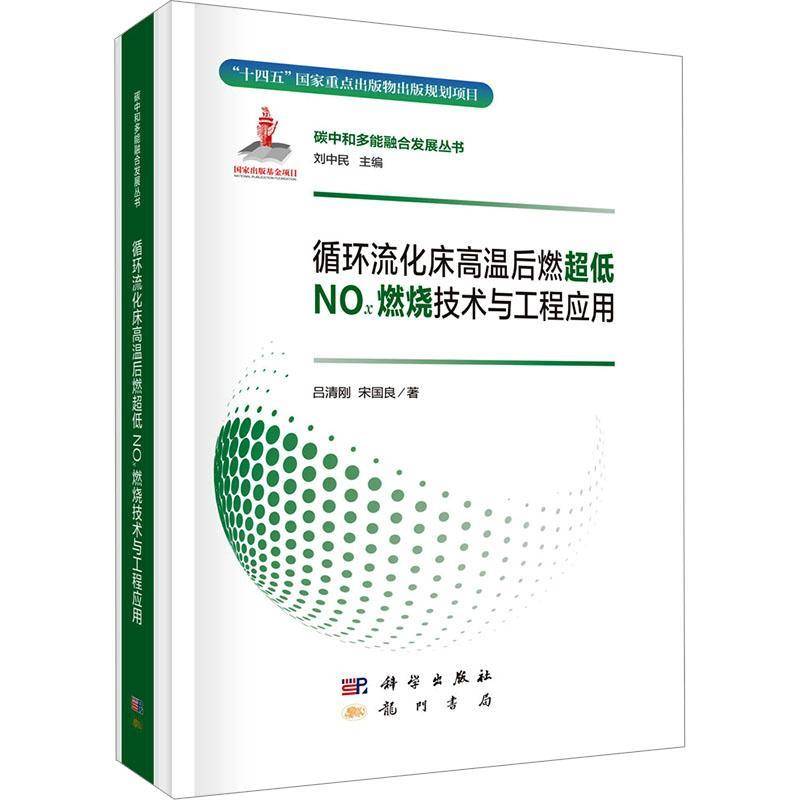 循环流化床高温后燃超低NOx燃烧技术与工程应用9787508865126 吕清刚龙门书局工业技术 书籍