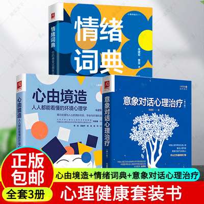 情绪词典你的感受试图告诉你什么意象对话心理治疗 第3版 心由境造人人都能看懂的环境心理学 意象对话心理治疗朱建军心理咨询师