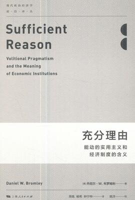 充分理由:姚洋校:能动的实用主义和经济制度的含义:volitional pragmatism and the m丹尼尔·布罗姆利 经济制度研究社会科学书籍