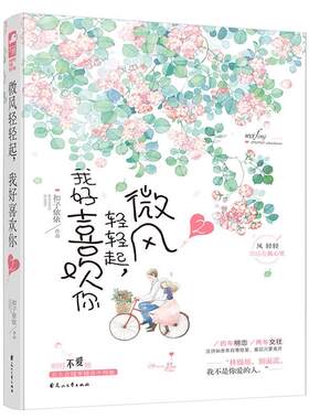 微风轻轻起,我好喜欢你 2 书扣子依依 小说 书籍