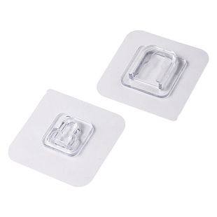 子母扣强力粘胶门后挂钩免打孔壁挂承重粘贴防水无痕卡扣墙壁粘钩