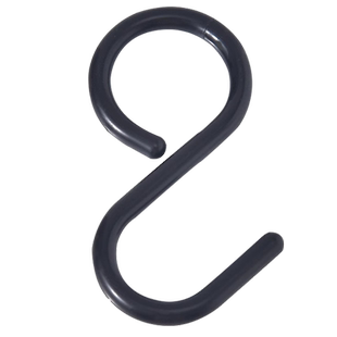 s挂钩厨房防掉塑料吊钩浴室卫生间毛巾架s型钩子横杆置物架锁扣勾