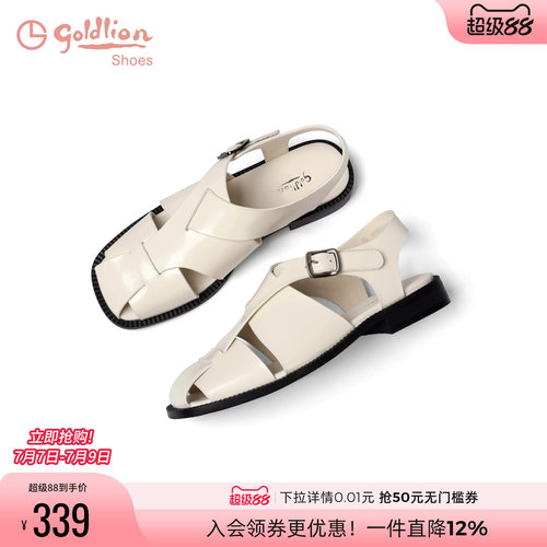 金利来女鞋夏季新款罗马凉鞋