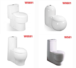 0601 0591 0691缓降坐便盖板 圆形O型W581 通用适配东鹏马桶盖老式