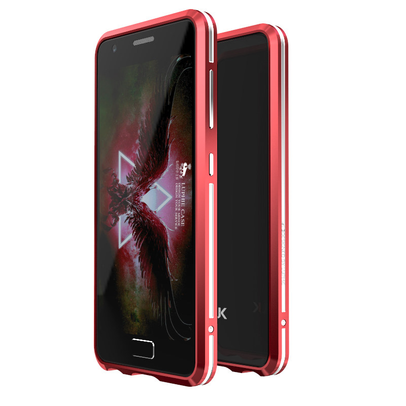Luphie Bicolor Blade Sword Slim Light Aluminum Bumper Metal Shell Case for Lenovo ZUK Z2