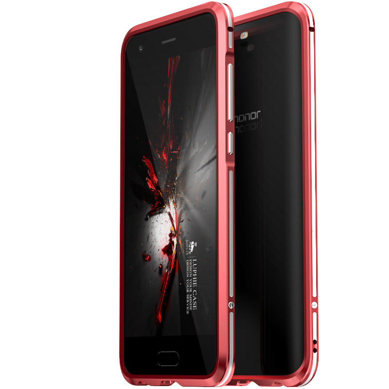 Luphie Bicolor Blade Sword Slim Light Aluminum Bumper Metal Shell Case for Huawei Honor 9