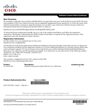 思科license安全许可L-SL-19/29/39/4221/4320/4330/4350/ASA-AC/DATA/APP/SEC/HSEC/UC/PERF/M-K9路由器授权