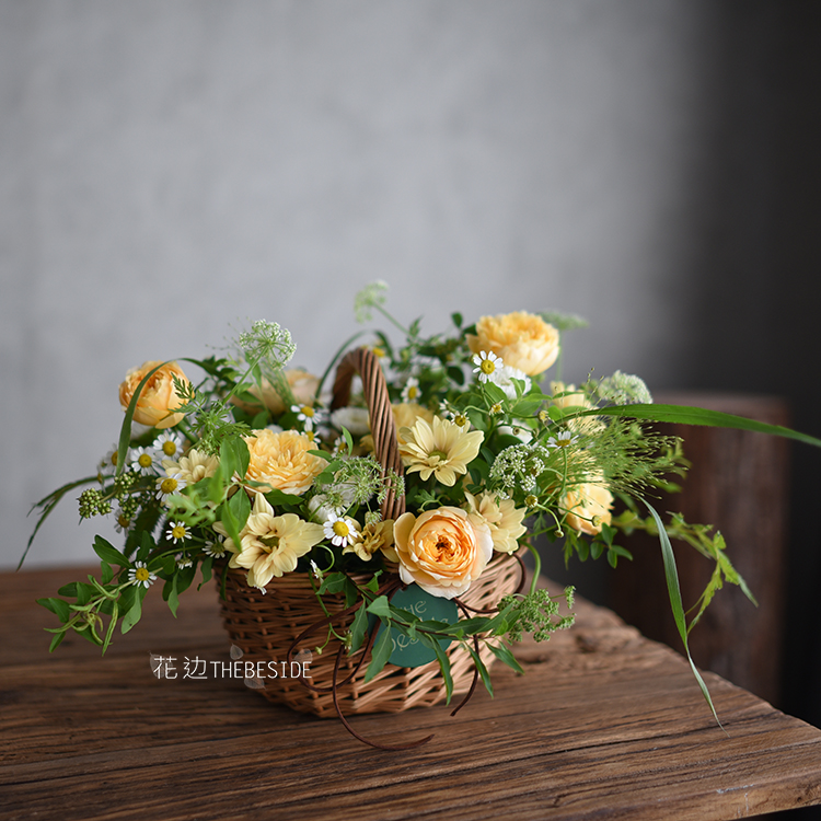 玫瑰北京鲜花洋甘菊闪送