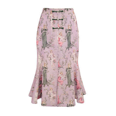 JUNGLEME半身裙新中式半身裙