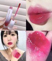 清倉白菜價(jià)~安娜的信條annaday水光鏡面唇釉成膜紅棕火龍果色
