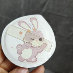 尔家平替/大号兔子棉花糖气垫粉扑干湿两用炒鸡软不吃粉