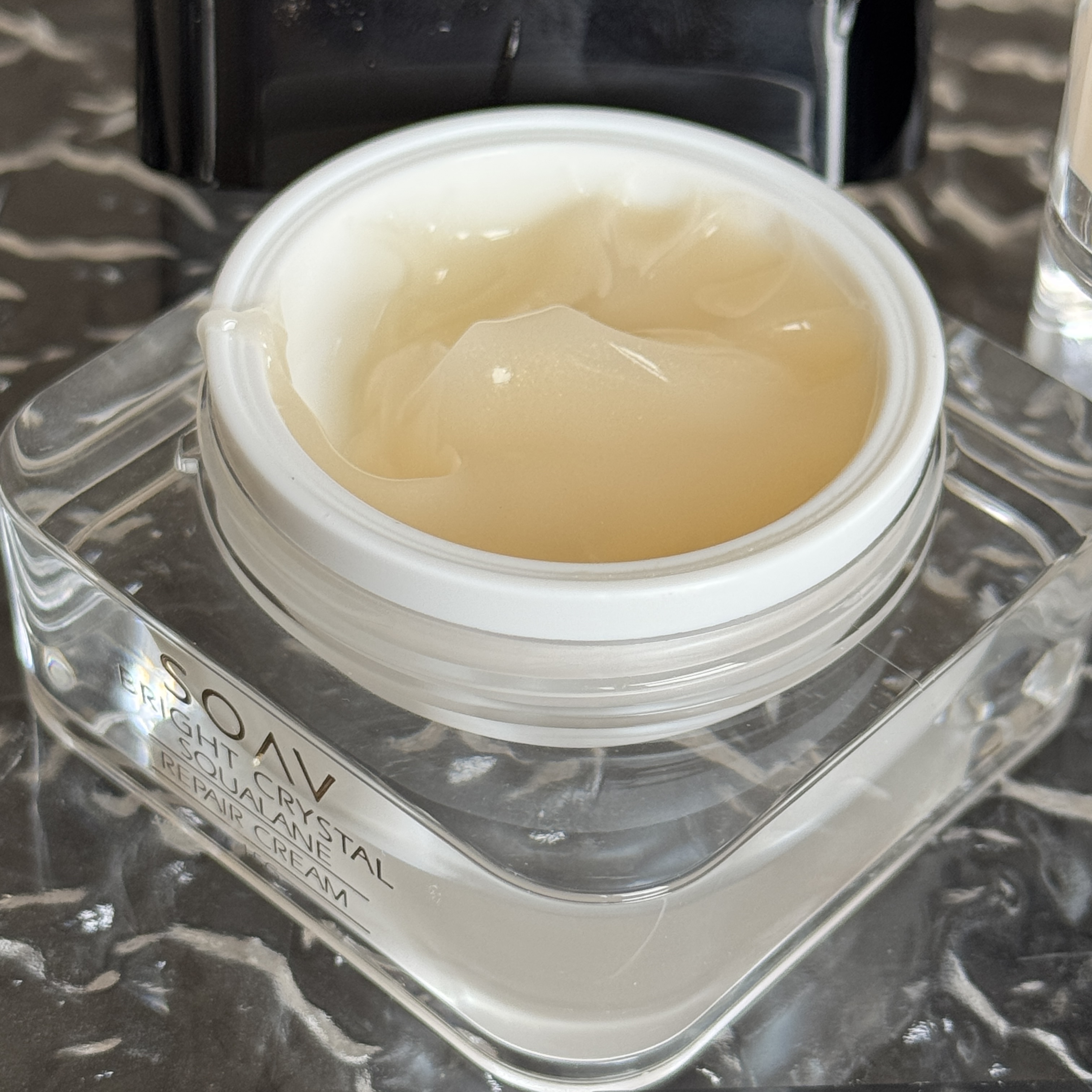 水晶角鲨烷果冻修护霜15ml面霜保湿