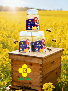 青海青藏高原百里花海—门源蜂蜜 油菜花蜂蜜 500g/瓶