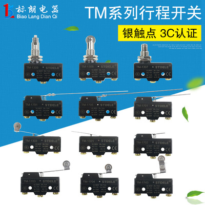 行程微动限位开关TM-1308 1307 1306 1704 LXW5 11M 11D1 11G2