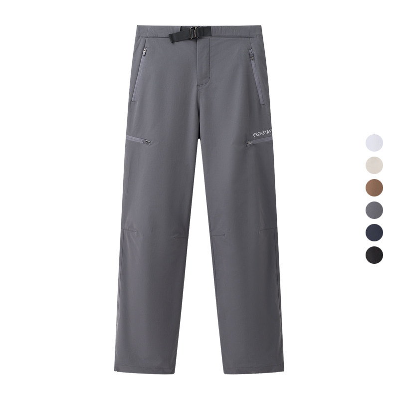 女装 2025春季新款 可调织带高腰防水冲锋软壳工装休闲裤 501171