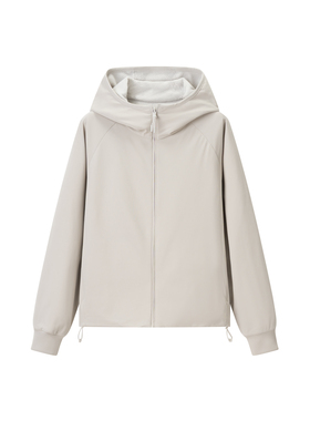 女装 2025冬季新款 双面穿防风摇粒绒拉链长袖连帽短外套 479697