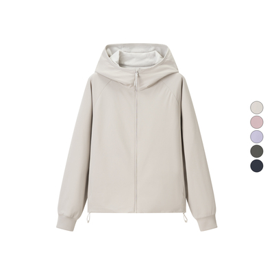 女装 2025冬季新款 双面穿防风摇粒绒拉链长袖连帽短外套 479697