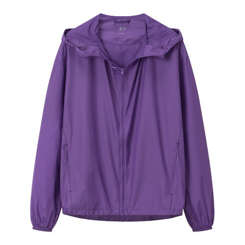 女装 夏季新款 薄款皮肤衣便携式连帽防晒衣外套 457470/456087