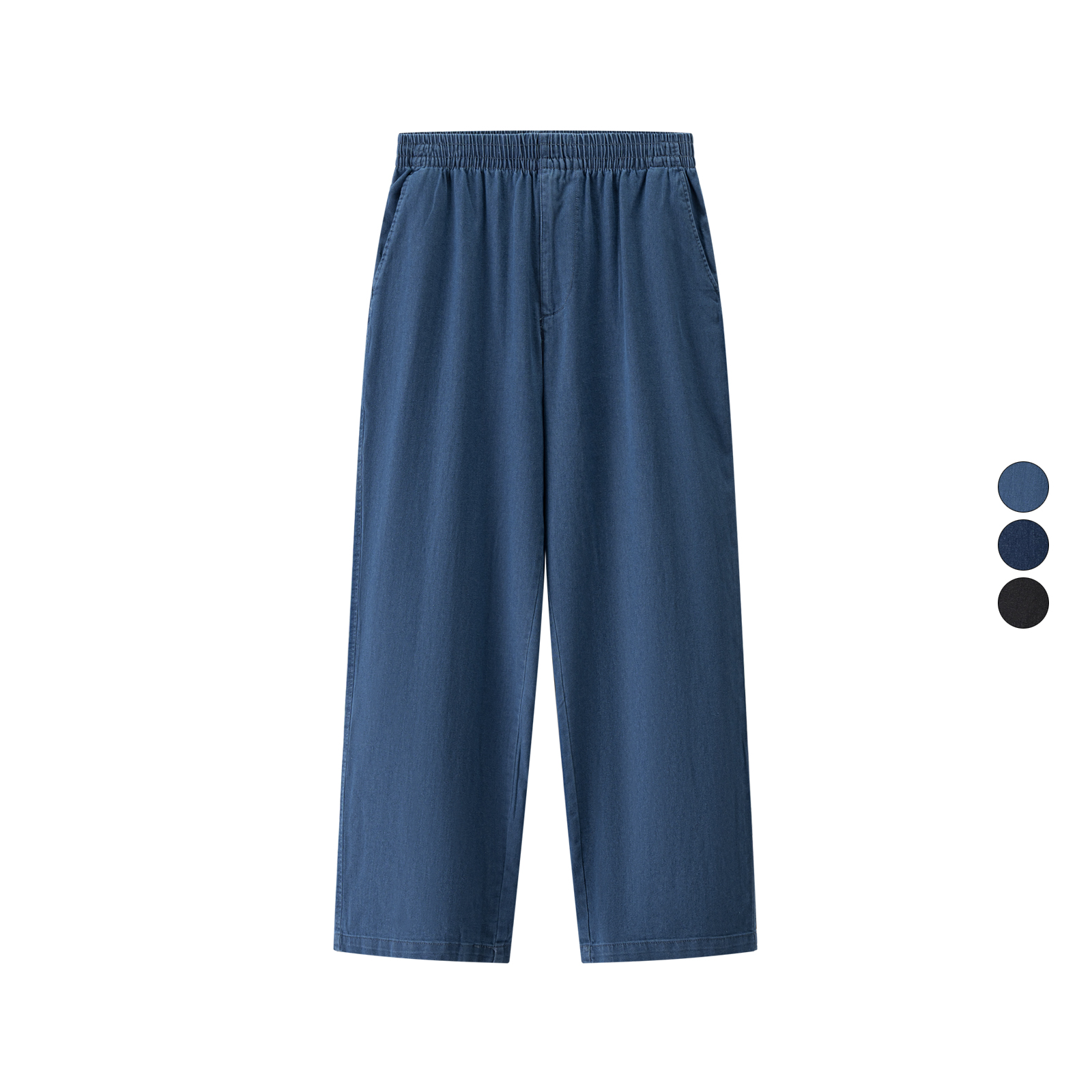 男装女装 2025秋季新款 弹力棉混纺舒适九分裤牛仔休闲裤 479135