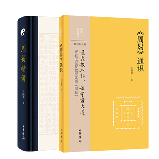 王振复作品周易2册 周易精讲+周易通识 通太极八卦识宇宙大道跟着王振复教授读通《周易》 中华书局