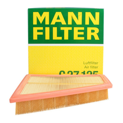 国产曼牌空气滤清器C27125适配F18宝马新520 525 528Li X1 E84