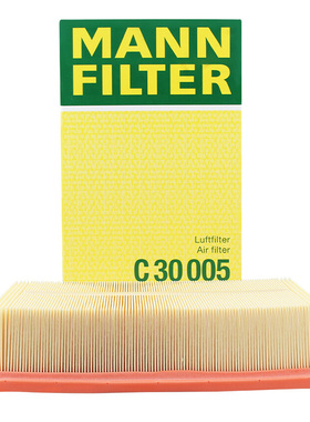 国产曼牌空气滤芯C30005M适用途观L探岳高尔夫7新帕萨特迈腾凌渡