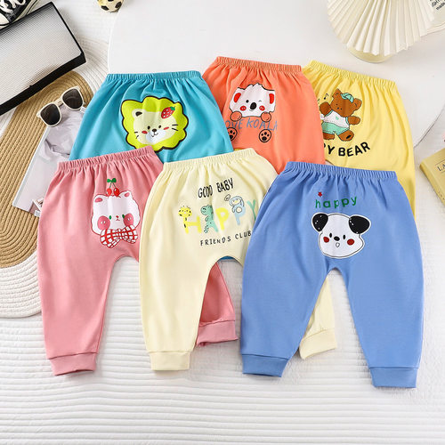 宝宝纯棉大PP裤2025春秋款屁屁裤