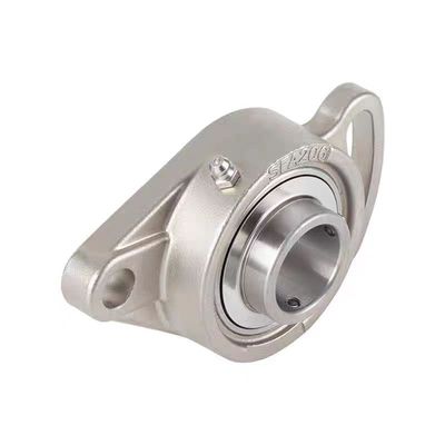 不锈钢外球面轴承可调式菱形带座SUCFA202 203 204 205 SUCFA206