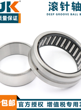 日本进口BJK外圈双挡边双锁圈滚针轴承NA4832 4834 4836 4838