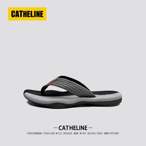 [高端轻奢]美国CAT.HELINE潮牌人字拖男广东夏季防滑夹脚越南拖鞋
