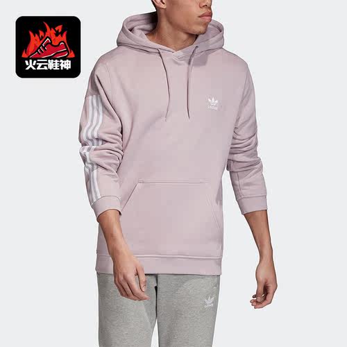 Adidas/阿迪达斯正品三叶草男子时尚休闲套头连帽卫衣ED6126