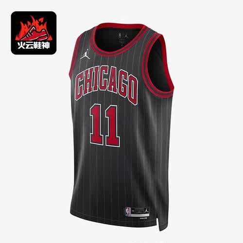 Nike/耐克正品JORDAN芝加哥公牛队男士篮球背心DO9521-010