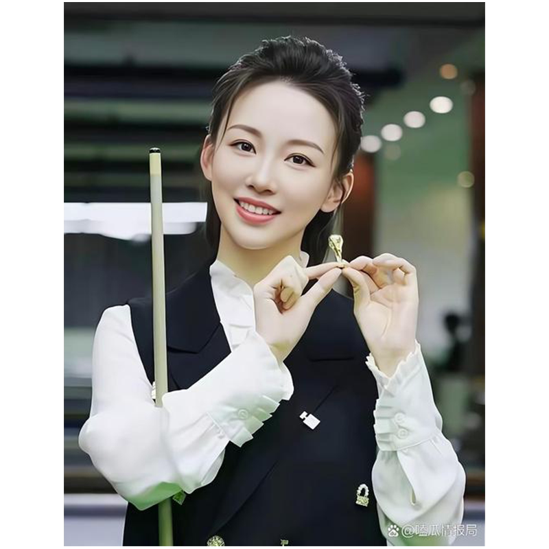 潘晓婷高清大海报定制墙贴写真相纸挂画无框画台球斯诺克九球图12