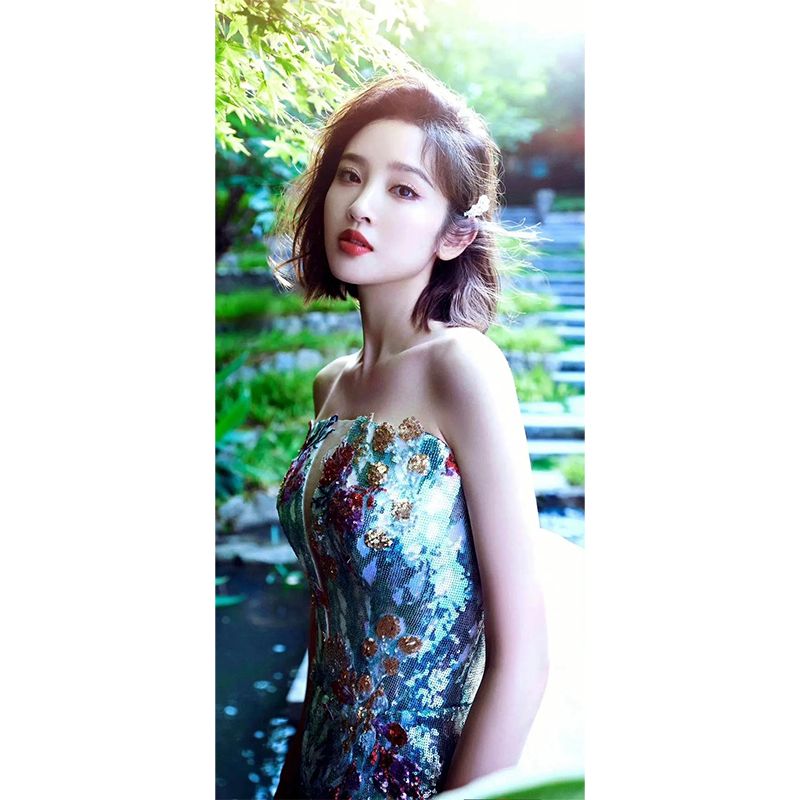 唐艺昕高清超大海报定制墙贴写真相纸挂画无框画今生也是第一次