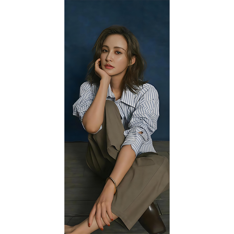 张歆艺高清超大海报定制墙贴写真相纸挂画无框画她很漂亮欢喜密探