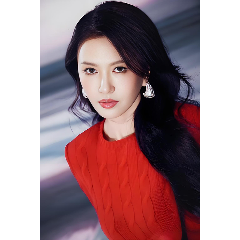 谭维维高清超大海报定制墙贴写真相纸挂画无框画在束河里那时的光