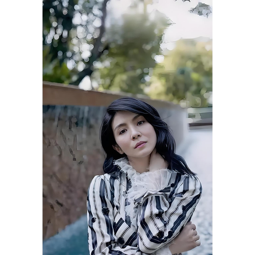 杨采妮高清海报定做挂画相纸写真电影超级学校霸王在相逢的季节